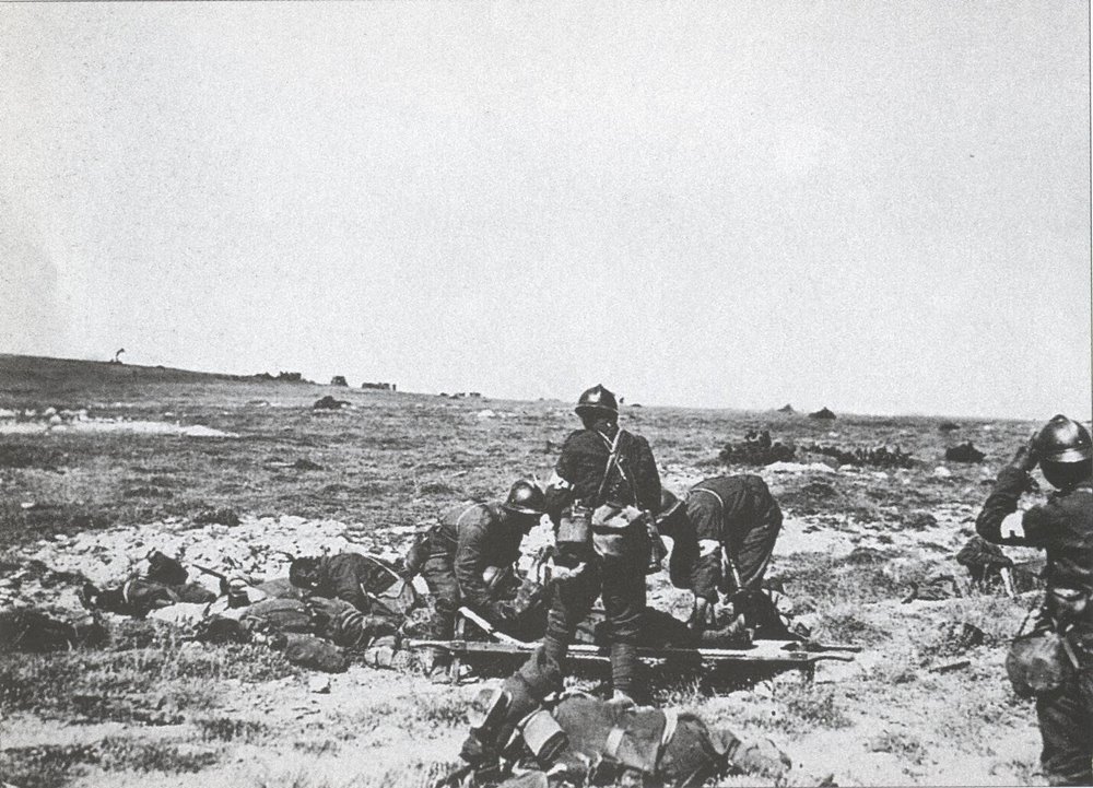 041θ. Εκκένωση τραυματιών Ελλήνων στρατιωτών στη μάχη του Σαγγαρίου